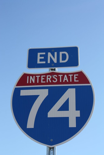 signs northcarolina 2010 ends i74 interstate74 us311