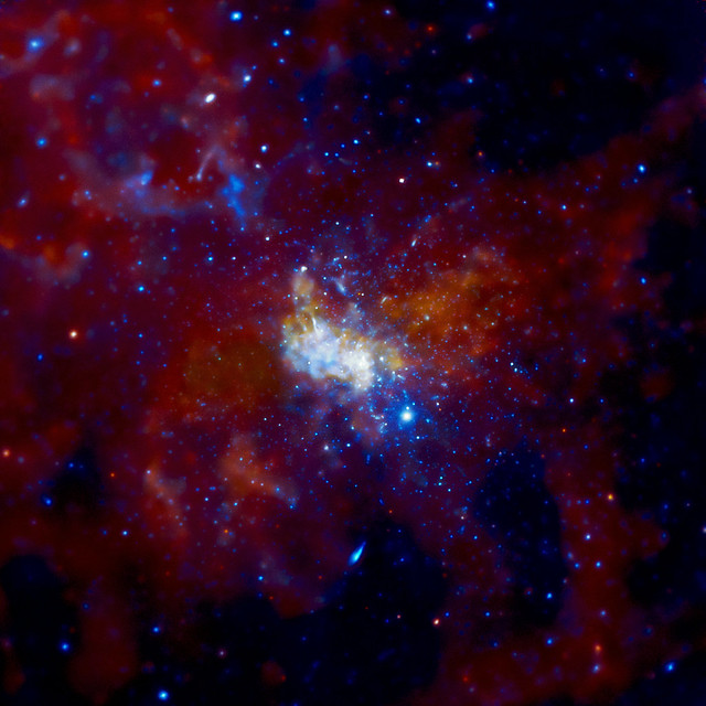 Peering Into The Heart of Darkness - The supermassive black hole at the center of the Milky Way galaxy.