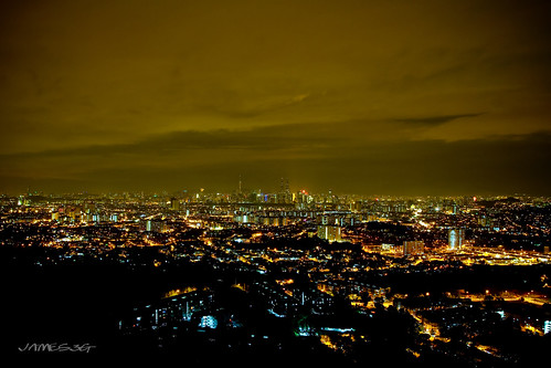 city skyline night lights malaysia kualalumpur kl kltower petronastwintowers imperfect james3g