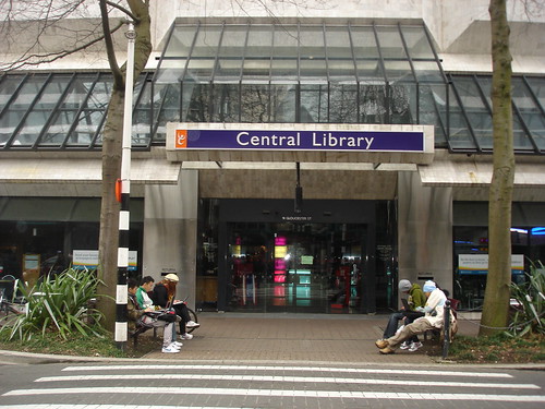WiFi users outside the Central Library
