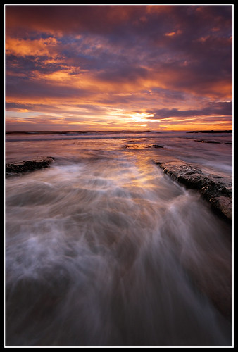 longexposure seascape sunrise northumberland cresswell sigma1020mm eos1000d