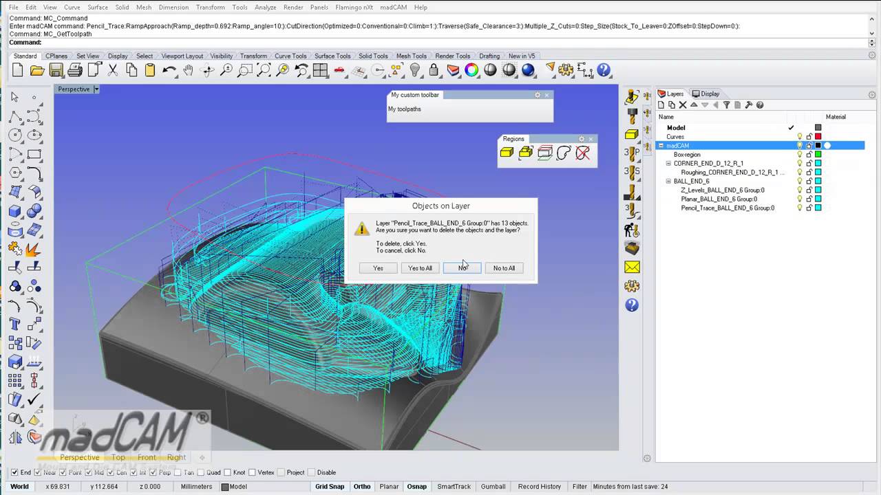 Create toolpath with madCAM 5.0 2013-12-17 x86 x64 full
