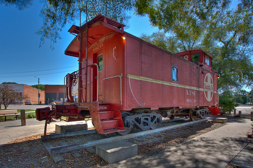 railroad santafe train caboose cottonwood kansas locomotive hdr atsf strongcity tdpg