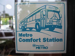 Comfort Station Program sticker