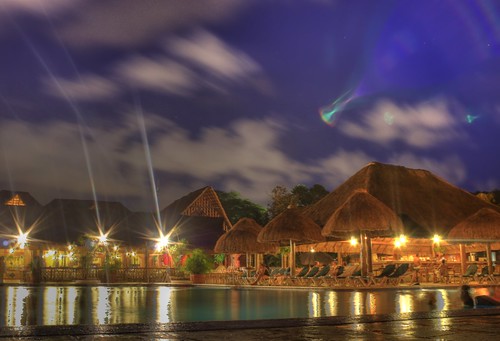 sky pool bar mexico hotel bokeh yucatan playadelcarmen peninsula hdr playacar riulupita rilu1