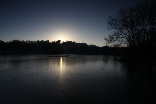 water sunrise pond derbyshire nationaltrust greatpond hardwickpark