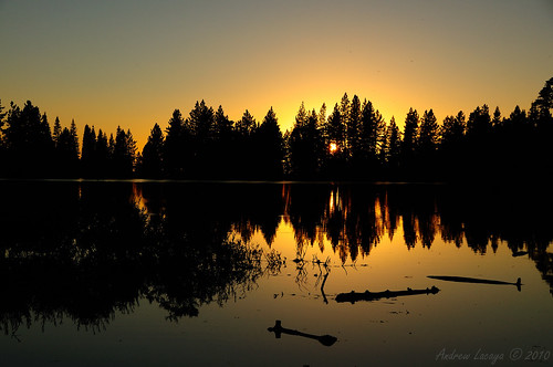 sunset lake reflection nikon lassenvolcanicnationalpark d90 manzanitalake 18200vr