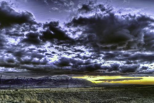 sunset sky mountains nature clouds landscape photography utah cloudy stormy saltlakecity hdr highdynamicrange oquirrh photomatix tamron2875mmf28 nikond700