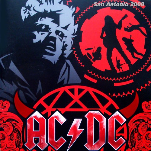 AC DC-San Antonio 2008 front