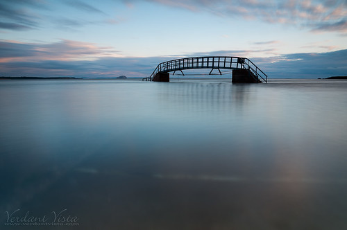 bridge seascape sunrise scotland dunbar belhaven eastlothian leefilters