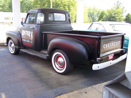 black truck pickup 1954 chevy