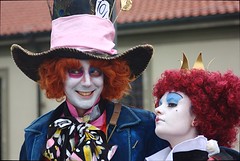 Mad Hatter and Red Queen