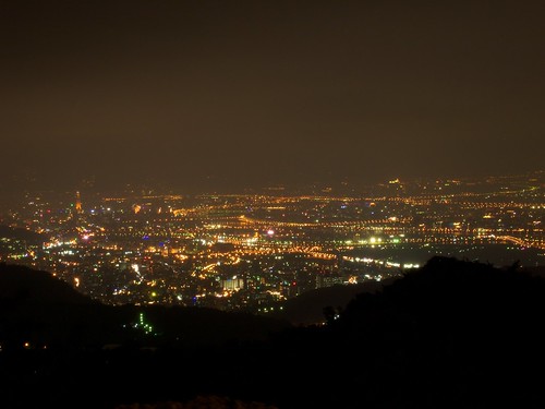 Night view of Taipei City