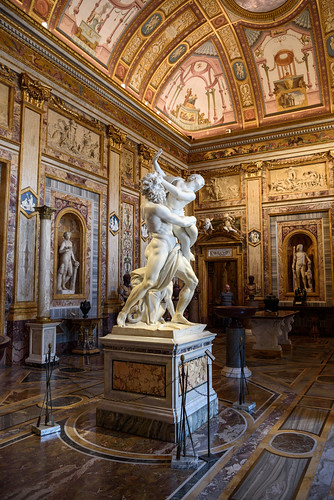 Rome - Galleria Borghese - The Rape of Proserpine by Gian Lorenzo Bernini, 1622