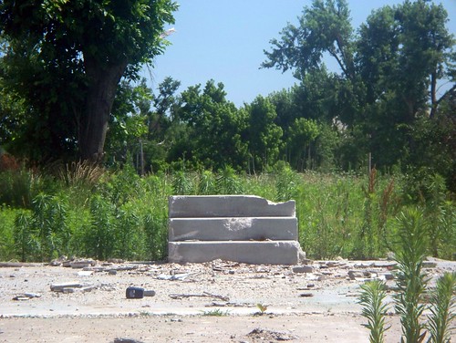 house abandoned oklahoma stairs outdoors missing industrial exterior ruin gone step picher