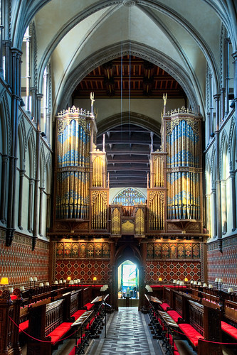 kent interior historic norman rochester aisle pews hdr organpipes wwh rochestercathedral digitalcameraclub anawesomeshot mandersorgans thequire hairygitselite newgoldenseal quirecase