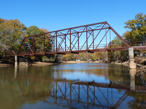 bridge river tennessee scenic rusty adandoned truss hatchie