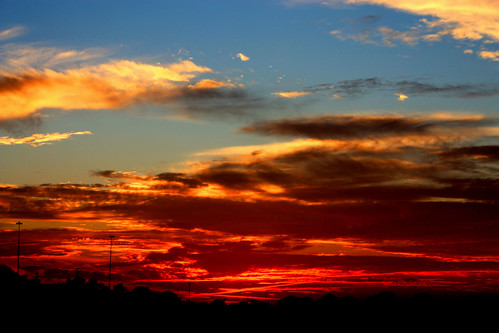sunset sky clouds alabama montgomery
