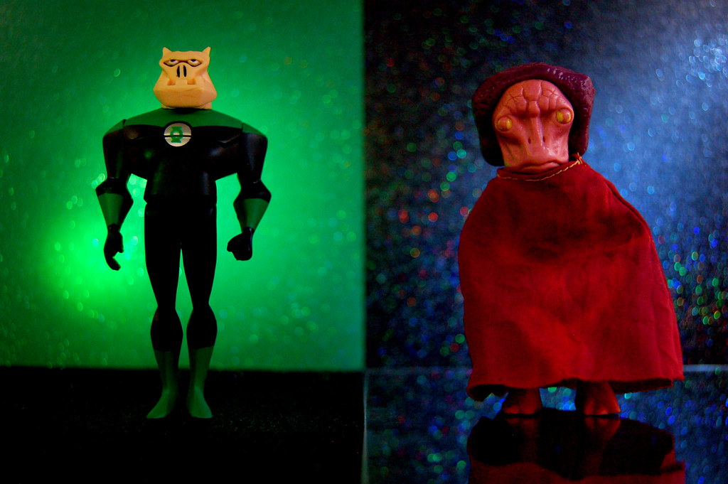 Green Lantern Kilowog vs. Imperious Leader (250/365)