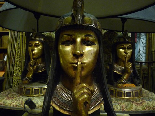 lamp quiet princess egypt hush shh dfwareameetup deridderantiques