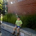 resting at our destination, the west linn public library
