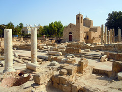 Agia Kyriaki, Hrysopolitissa Basilica and St Paul's Pillar, Paphos, Cyprus