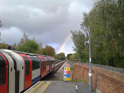 A train service at the end of the rainbow!