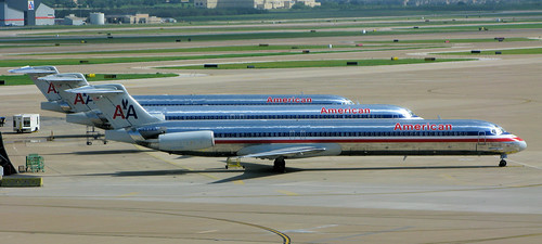 MD80's at Dallas Fort Worth