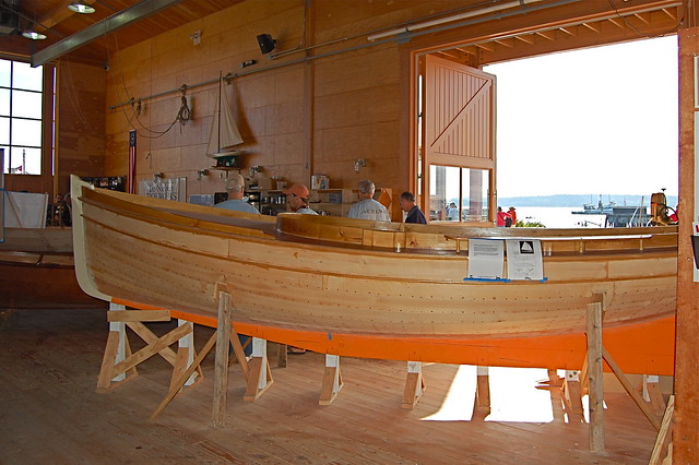 Boat Ihsan: Wooden boat building school port townsend