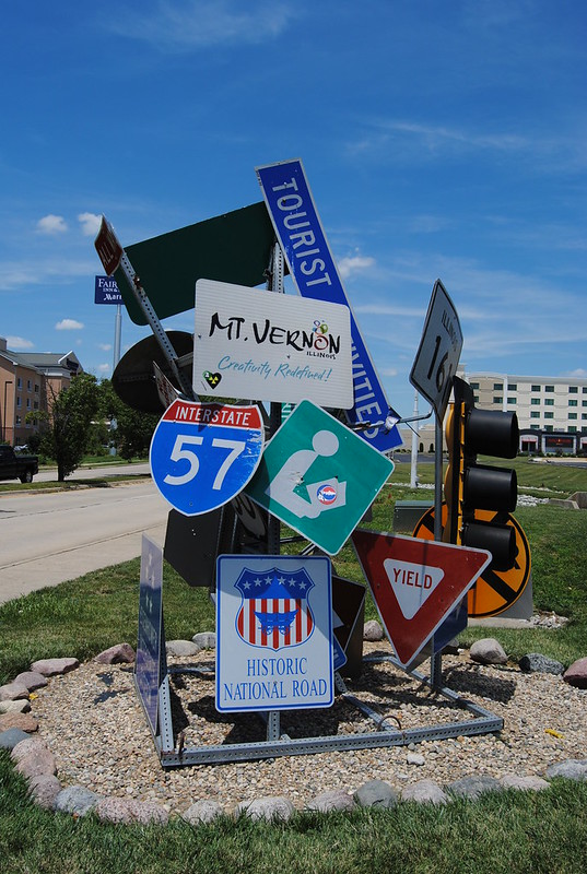 Road Sign Art, Mount Vernon, IL