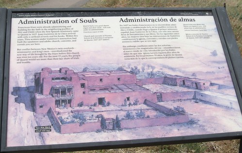 newmexico salinaspueblomissionsnationalmonument moutainair americanindians franciscans missionaries puebloans quarai