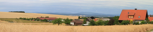 panorama germany bayern deutschland bavaria dorf village d wanderung unterfranken rhöngrabfeld 1772010 dürrnhof