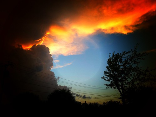 camera sunset sky storm iphone