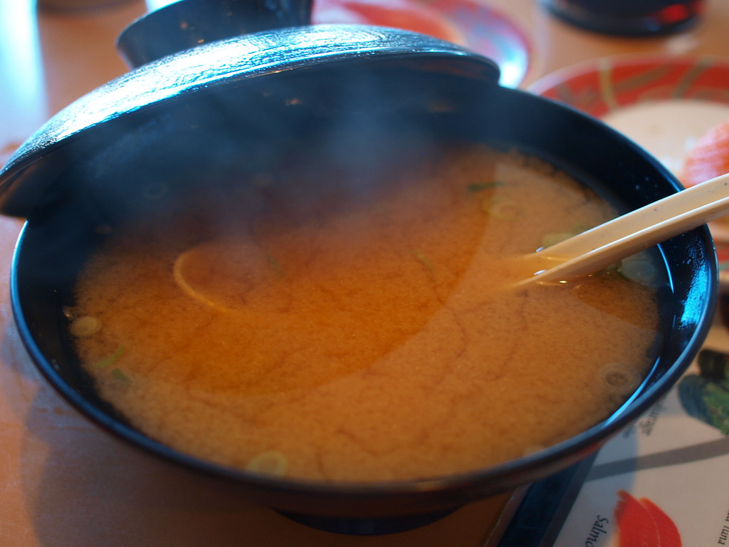 Calgary Sushi Boat Miso Soup