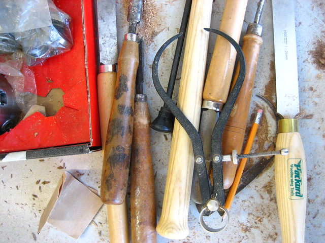 Lathe chisels and accessories 