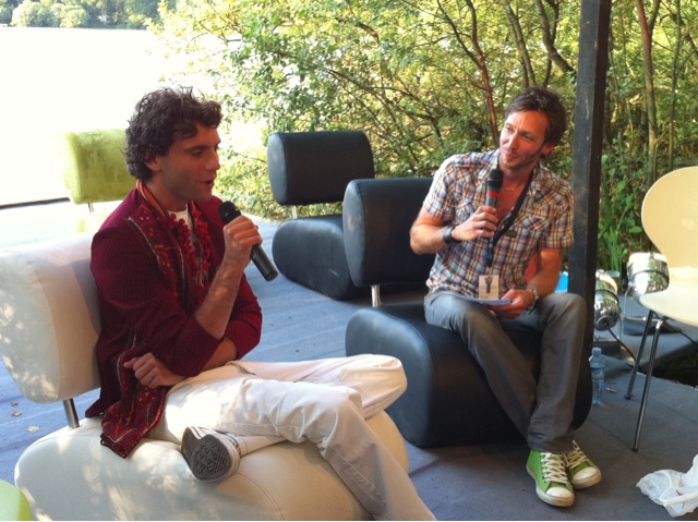 Et maintenant la conférence de presse de Mika ! #soblive #eurocks