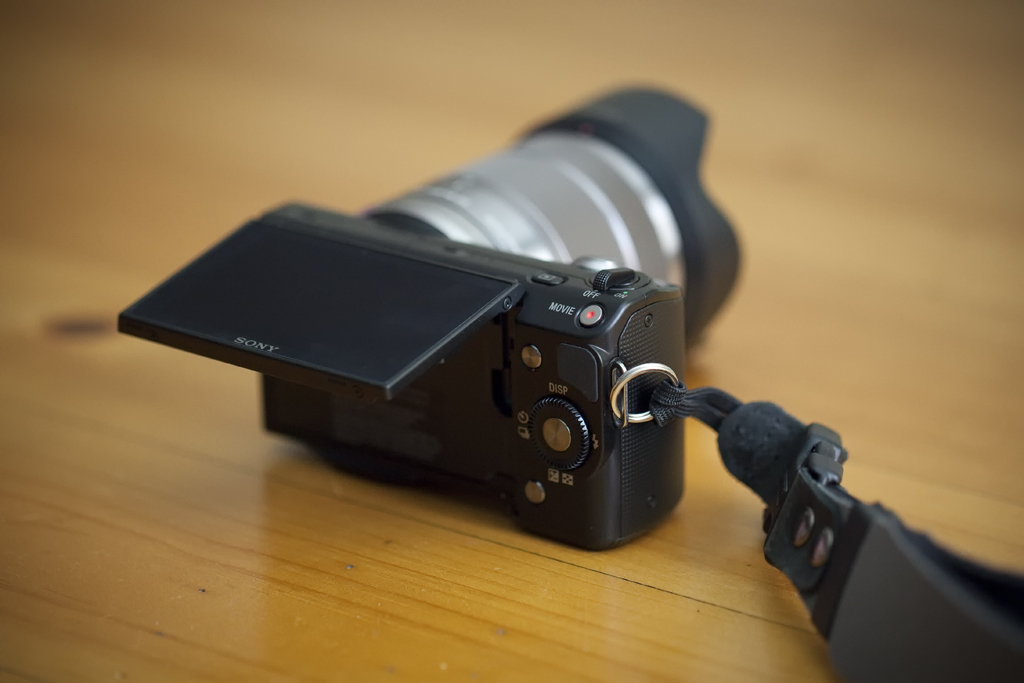 SONY NEX-5 with 18-55/3.5-5.6 lens (back)