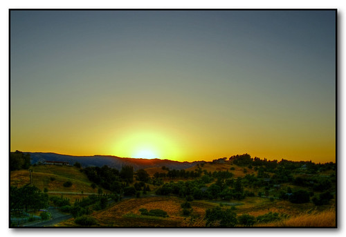 california sunset vacaville hdr hils