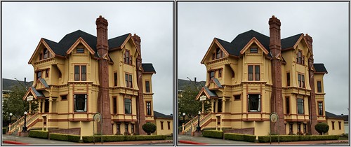 house architecture stereoscopic 3d nikon historic stereo d200 chacha sequential crossview xview