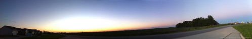 sunset panorama iowa urbandale rpotd randomphotooftheday takenwithiphone4