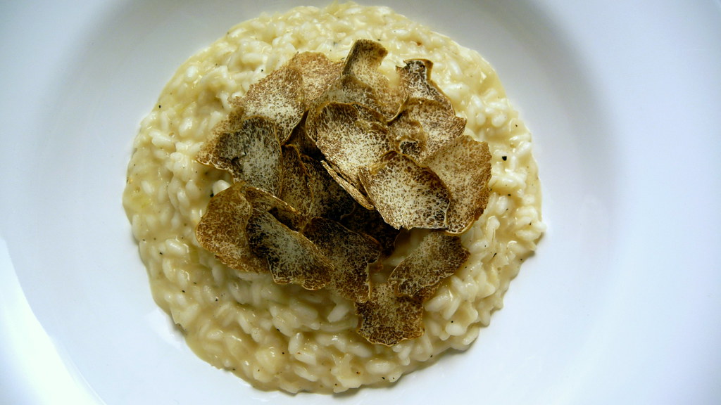 White truffle risotto
