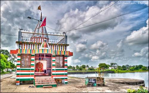 lake home temple hdr nagpur