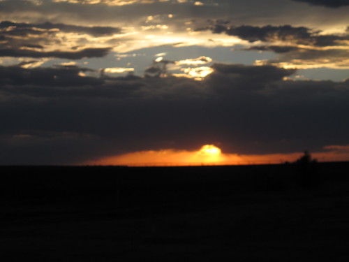 sunset geotagged kansas amodgps