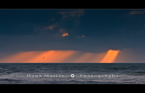 ocean sunset newzealand seascape beach nature water clouds canon landscape geotagged landscapes seagull gull nz westcoast meijer hokitika henk raysofsunlight floydian proframe proframephotography canoneos1dsmarkiii henkmeijer geo:lat=42702118 geo:lon=170978937