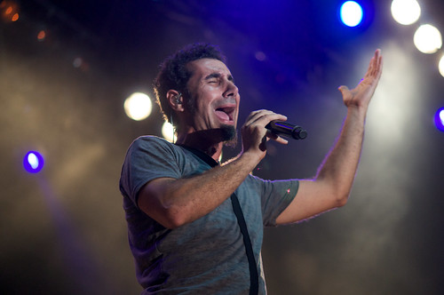 Serj Tankian по време на фестивала Spirit of Burgas