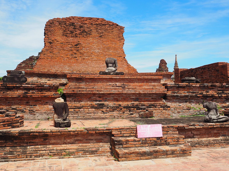 P6222665 ワット・マハータート(Wat Mahathat/วัดมหาธาตุ) アユタヤ タイ thailand 世界遺産