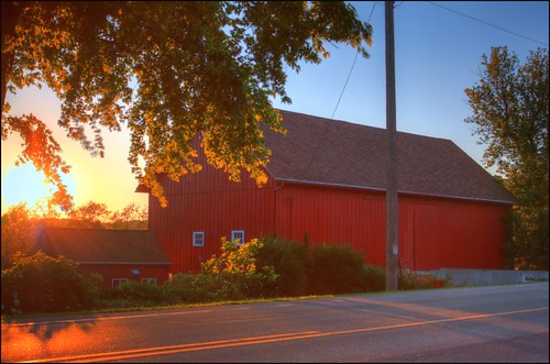 sunset wisconsin rural barns sunsets farms fortatkinson jeffersoncounty newagecrapphotography