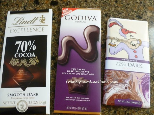 Chocolate Tasting for National Chocolate Day at From My Carolina Home