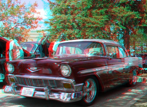 cars stereoscopic stereophoto 3d antique iowa carshow siouxcity anaglyphs redcyan 3dimages 3dphoto 3dphotos 3dpictures stereopicture hyveecarshow