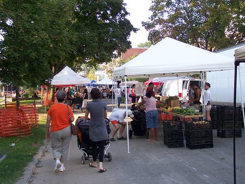 There is a new farmers market in Petworth on Friday evenings